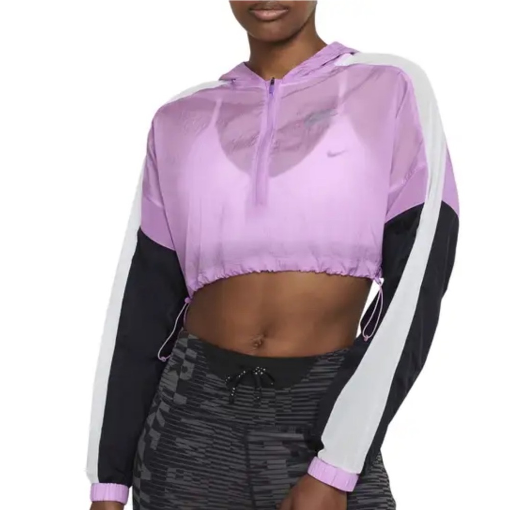 Nike Purple and Black Tracksuit